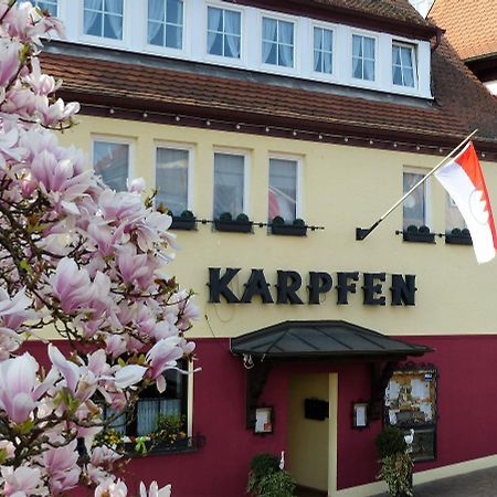 Hotel & Restaurant Zum Karpfen Обернбург-на-Майне Экстерьер фото