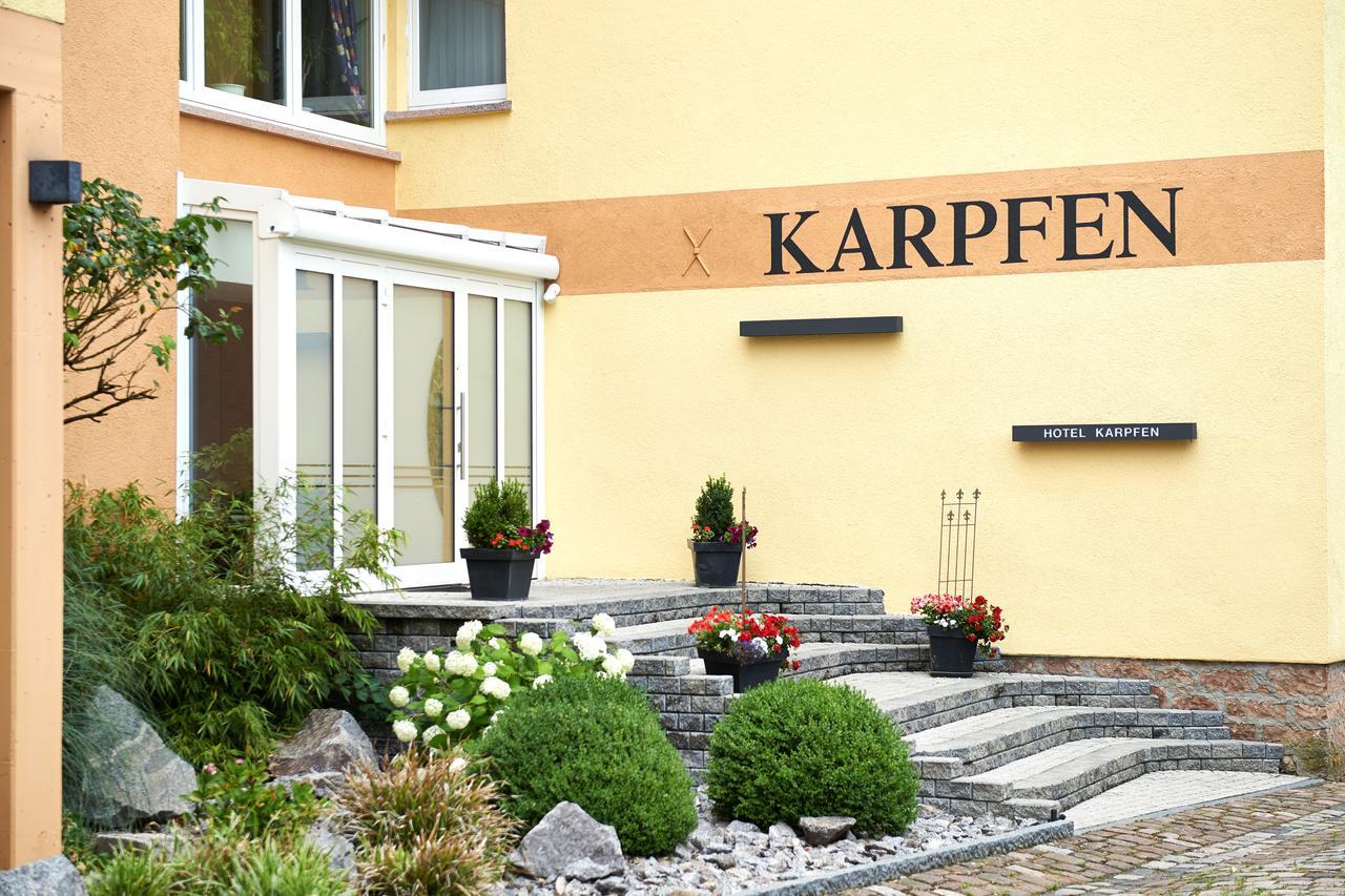 Hotel & Restaurant Zum Karpfen Обернбург-на-Майне Экстерьер фото